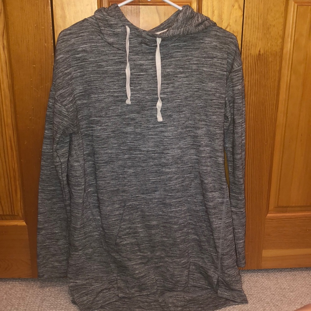 Long marled sweatshirt